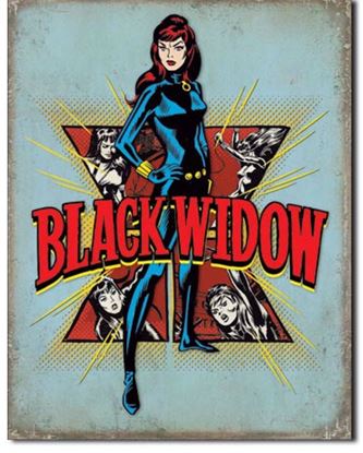 Black Widow Tin