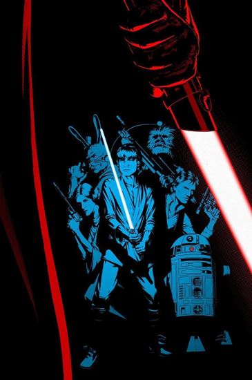 Picture of Star Wars JTC Negative Space Variant #108 1:50